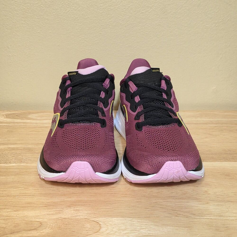 Saucony Ride 14 Running Shoes S10650-18 Quartz Vizigold Violet Women's Size 7.5 - Picture 2 of 7